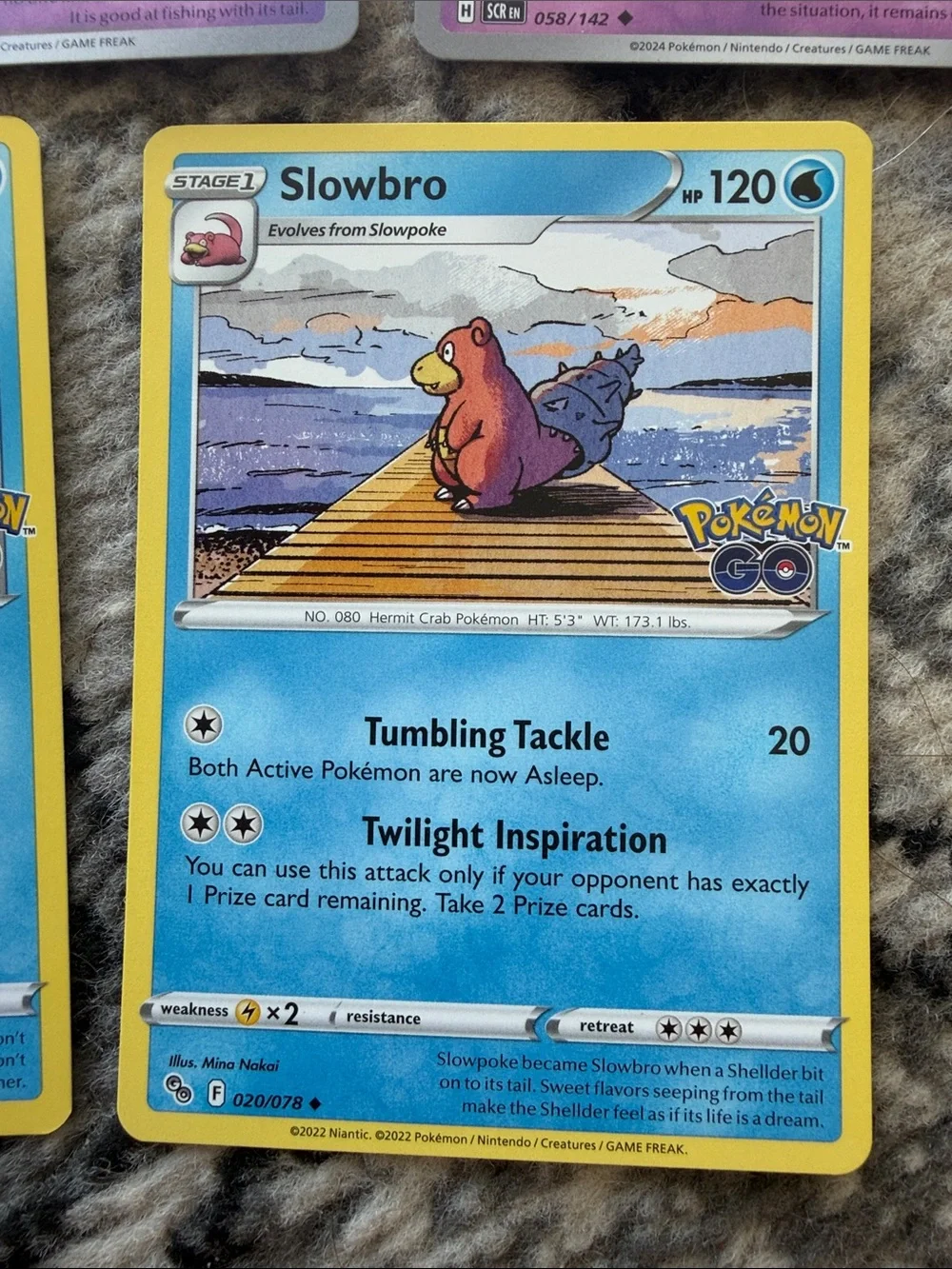 Slowpoke Evolution Lot | Pokémon 151 + Pokémon GO + Stellar Crown | ✨5/$25✨